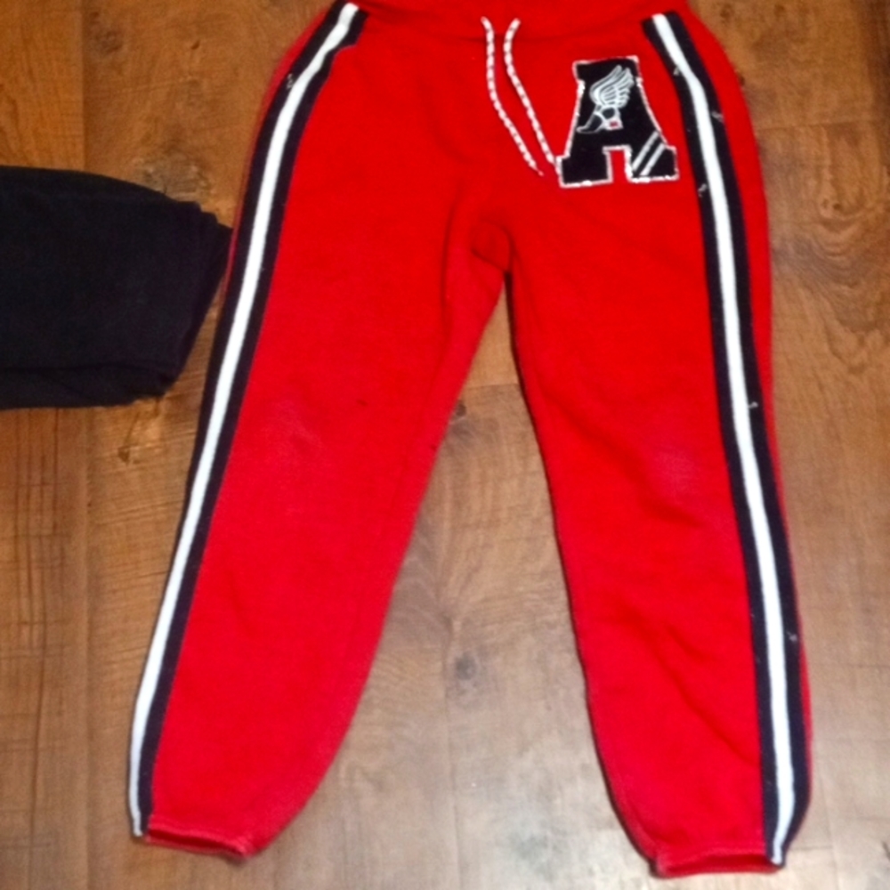 Sweat pants size medium girls red